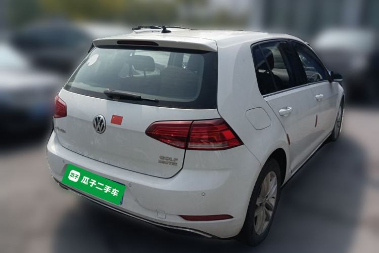 Used Volkswagen Golf 2019 280TSI DSG Comfort Version China VI Standard Rear Right 45 Deg