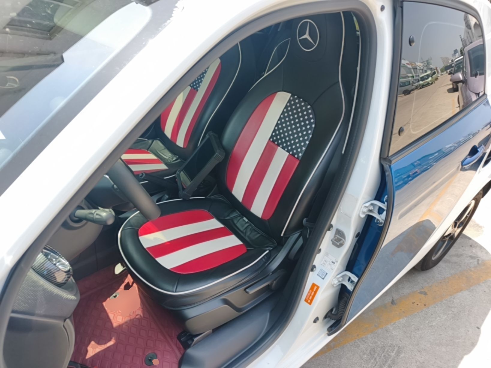 Avant de la voiture