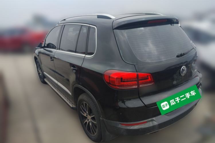 Used Volkswagen Tiguan 2015 1.8TSI Automatic Two-Wheel Drive Luxury Model Rear Left 45 Deg