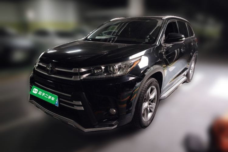 Used Toyota Highlander 2018 2.0T Four-Wheel Drive Luxury Version 7 Seats China VI Standard