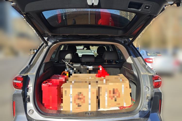 Used GAC Trumpchi GS4 PLUS 2022 390T Automatic Galaxy Edition Trunk