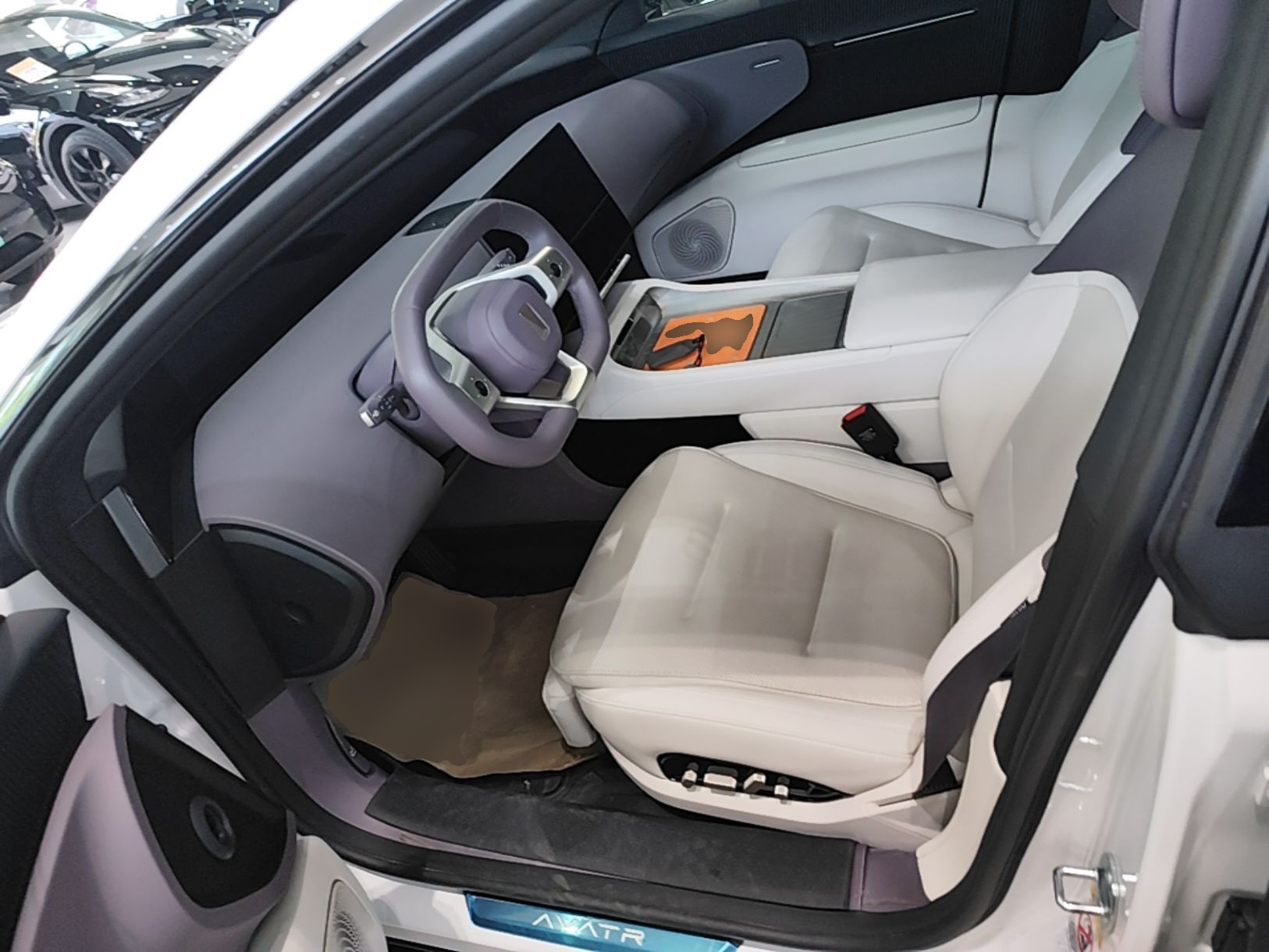Avant de la voiture