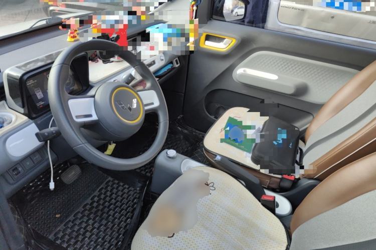 Used Wuling Hongguang MINIEV 2022 GAMEBOY 300km Enthusiast Model with Lithium Iron Phosphate Left Front Seat