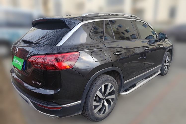 Used Volkswagen Tayron 2022 280TSI Two-Wheel Drive Luxury Smart Connectivity Version Rear Right 45 Deg