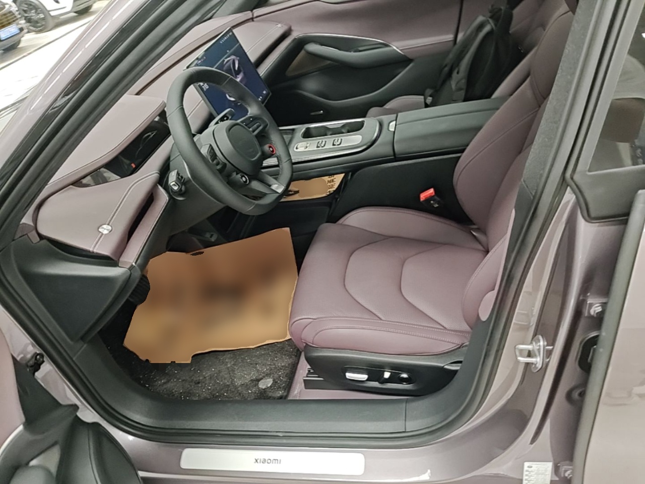 Avant de la voiture