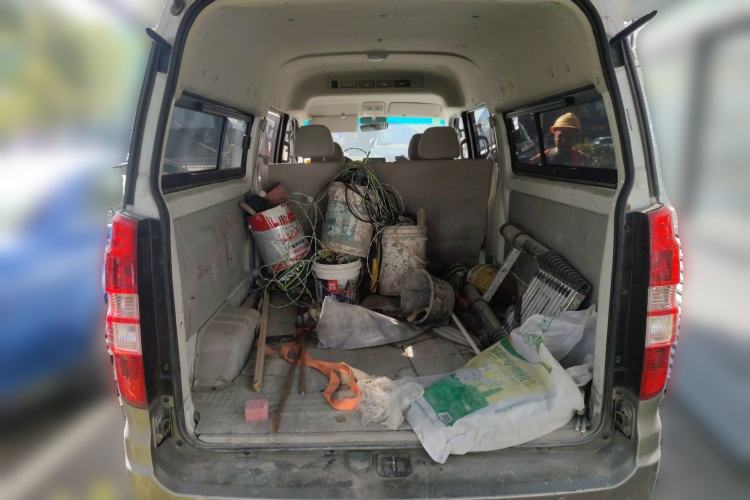 Used Jinbei New Hiace S 2023 1.5L Wealth Edition Passenger Van 5/6/7-Seater Central Air Conditioning Version SWC15M Trunk