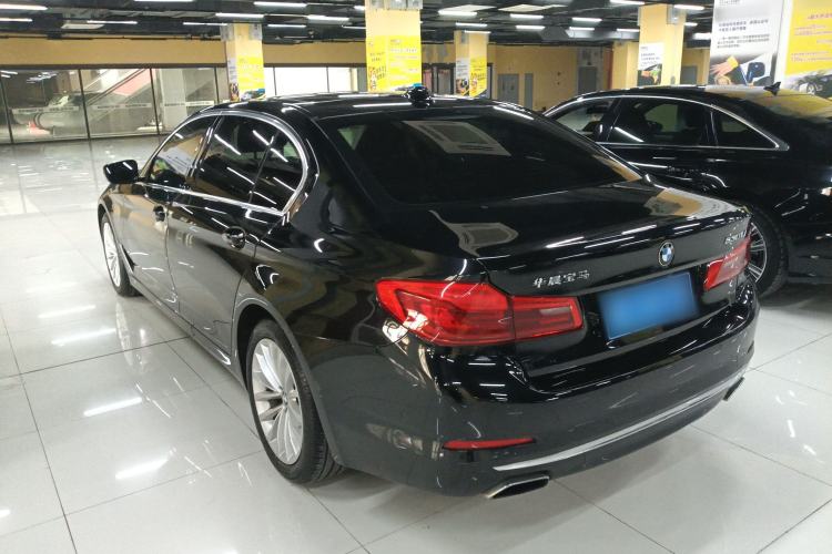 Used BMW 5 Series 2020 530Li Luxury Edition Premium Package Rear Left 45 Deg