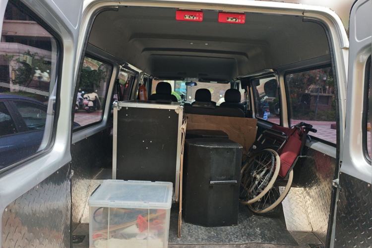 Used JMC Transit 2019 2.8T Commercial Version Short Wheelbase Mid-Roof 6-Seater China VI JX493
