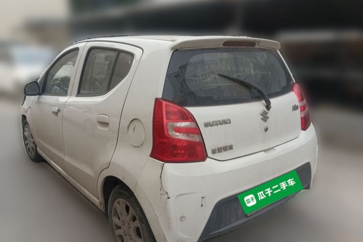 Used Suzuki Alto 2013 1.0L Automatic Luxury Model Rear Left 45 Deg