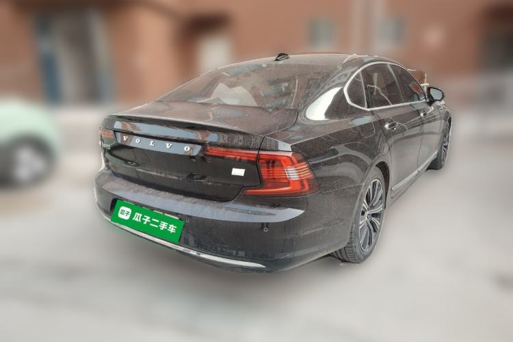 Used Volvo S90 New Energy 2021 T8 eDrive Hybrid Zhiyi Luxury Edition Rear Right 45 Deg