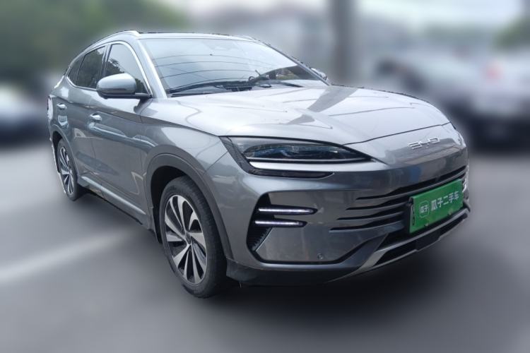 Used BYD Song PLUS New Energy 2023 Champion Edition DM-i 110KM Flagship PLUS Front Right 45 Deg