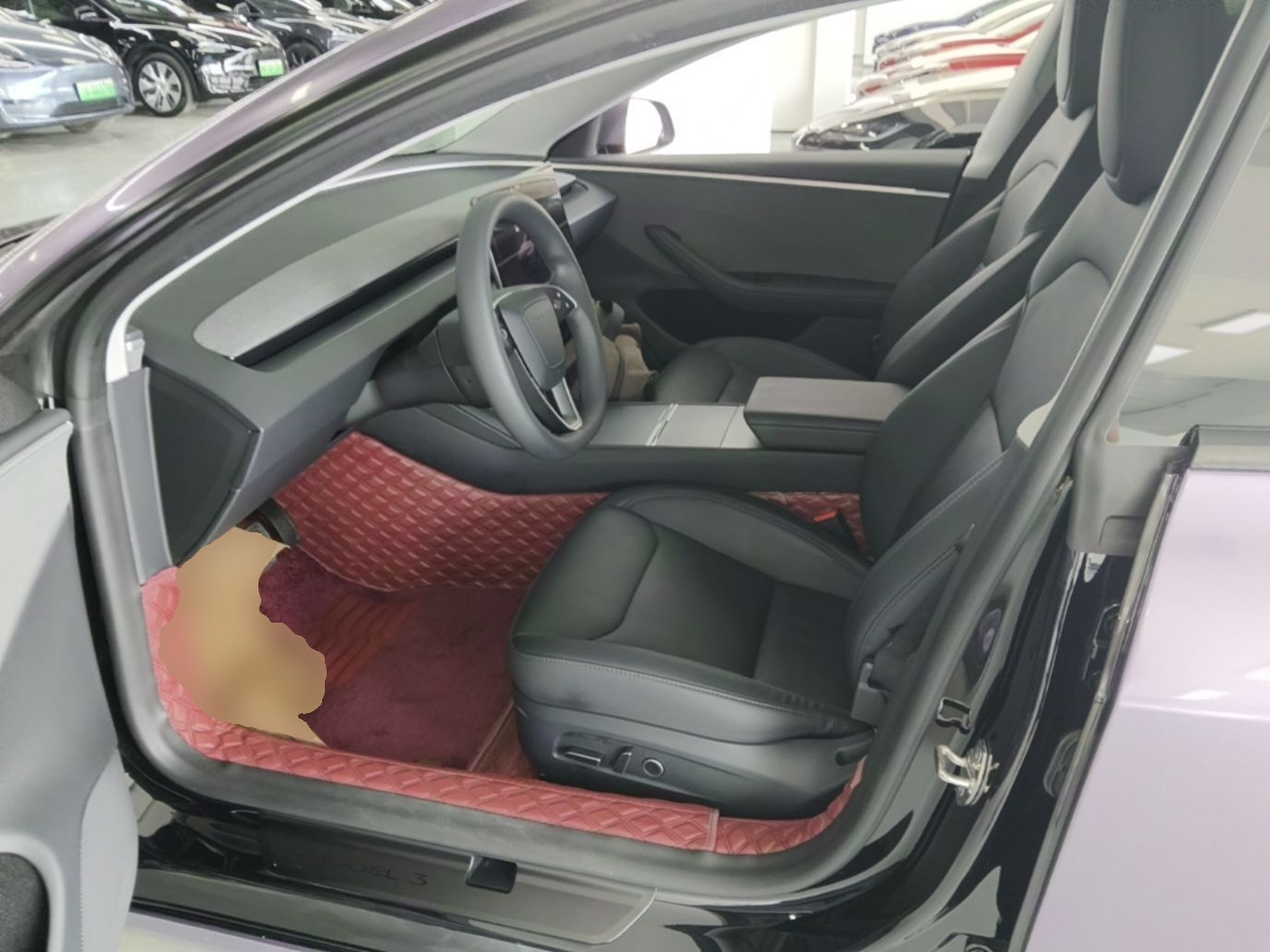 Avant de la voiture