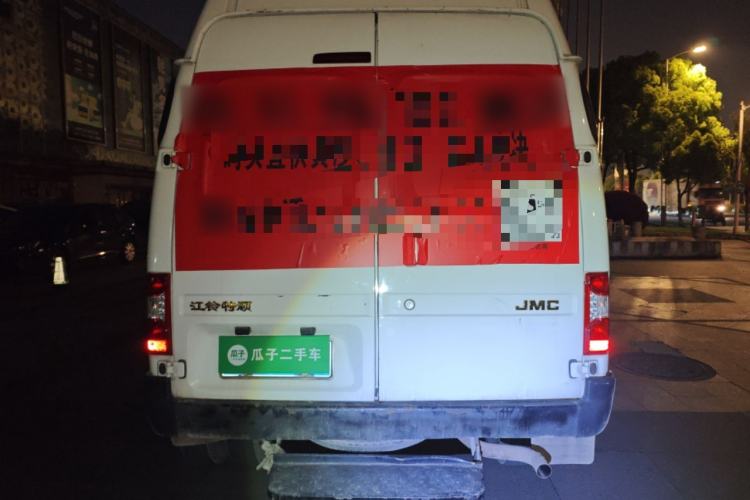 Used JMC Transit 2021 2.8T Space King Standard Version Long Wheelbase Mid-Height Roof Rear Dual Tires – Step 6-Seater Diesel China VI Emission Standard JX493
