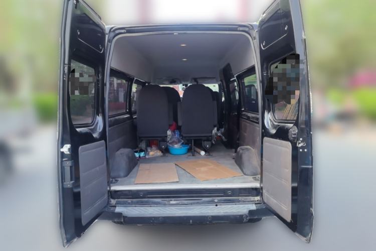 Used Ford Transit Custom 2021 2.2T Automatic Logistics Vehicle Pro Long Wheelbase 7 Seats Mid-Roof China VI Standard
