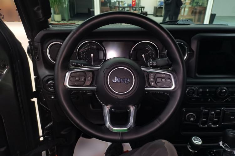 Used Jeep Wrangler New Energy 2021 Four-Door 2.0T 4xe Sahara Steering Wheel