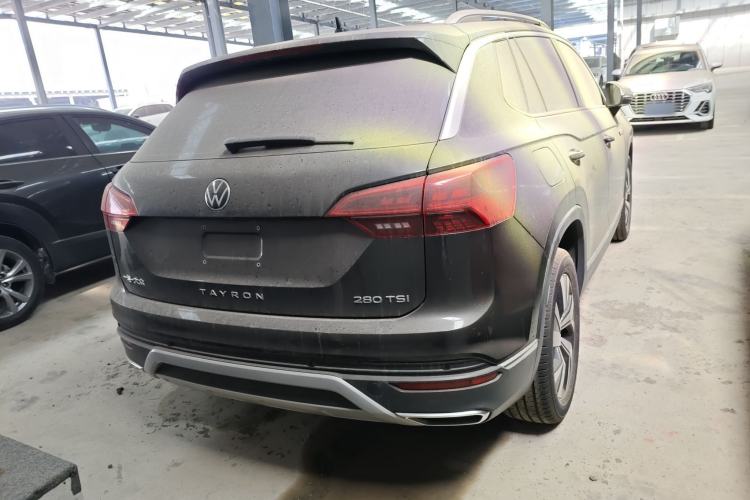 Used Volkswagen Tayron 2022 280TSI Two-Wheel Drive Luxury Smart Connectivity Version Rear Right 45 Deg