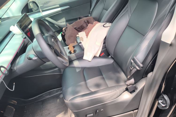 Used Tesla Model Y 2024 Long-Range All-Wheel-Drive Version Left Front Seat