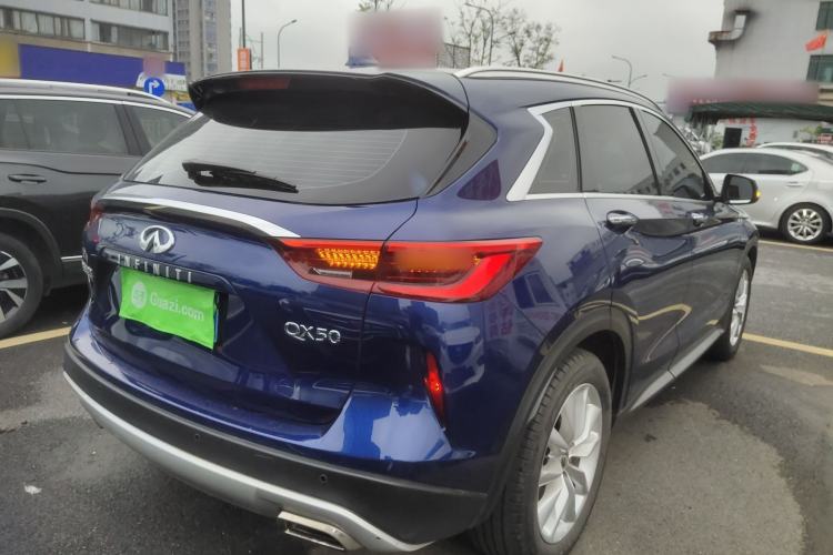 Used Infiniti QX50 2018 2.0T Two-Wheel Drive Fashion Edition Rear Right 45 Deg