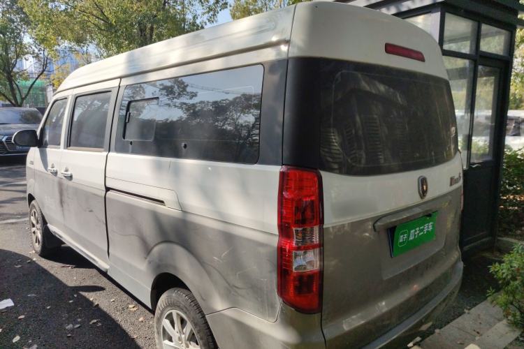Used Jinbei New Hiace S 2023 1.5L Wealth Edition Passenger Van 5/6/7-Seater Central Air Conditioning Version SWC15M Rear Left 45 Deg