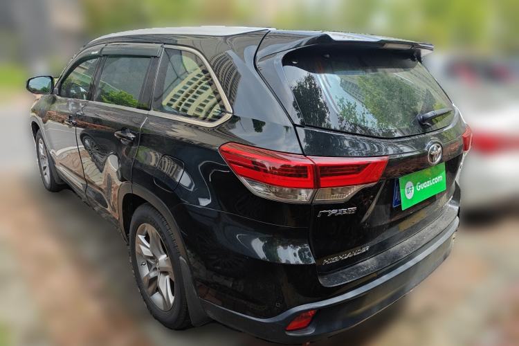 Used Toyota Highlander 2018 2.0T Four-Wheel Drive Supreme Edition 7-Seater China VI Rear Left 45 Deg