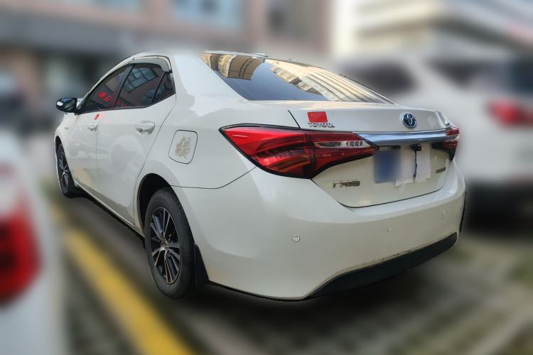 Used Toyota Levin 2016 Dual-Engine 1.8H GS E-CVT Elite Model with Sunroof Rear Left 45 Deg