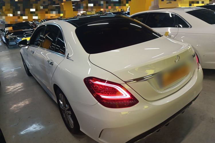 Used Mercedes-Benz C-Class 2021 C 200 L Fashion Edition Sport Version Rear Left 45 Deg