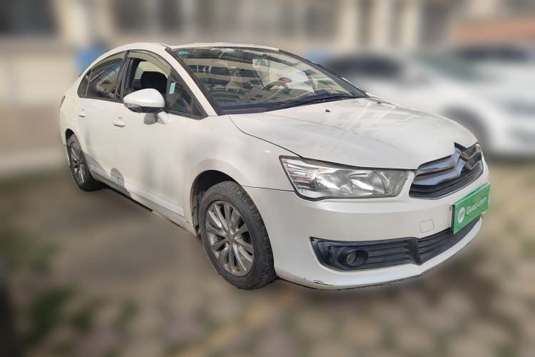 Used Citroen C-Quatre 2016 Classic Sedan 1.6L Manual CNG Front Right 45 Deg