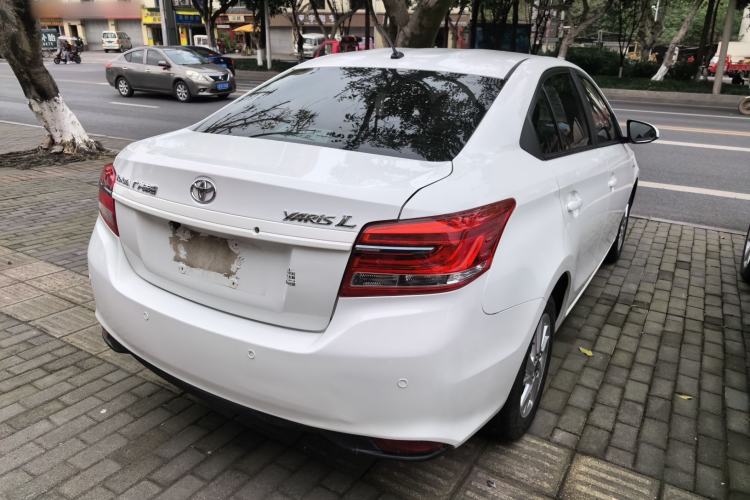 Used Toyota YARiS L Zhi Xiang 2017 1.5E CVT Dynamic Edition Rear Right 45 Deg
