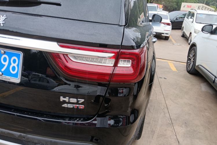 Used Hongqi HS7 2022 2.0T DCT Two-Wheel Drive Smart Connect Flagship Edition Seven Seats Right Rear Taillight