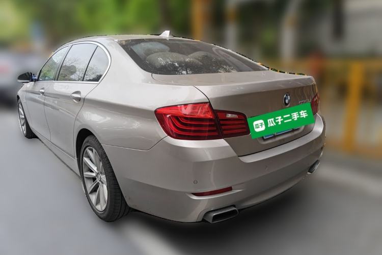 Used BMW 5 Series 2014 535Li Leading Model Rear Left 45 Deg