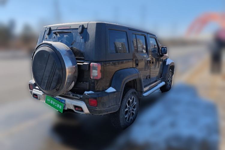 Used BAIC Off-Road BJ40 2019 2.3T Automatic Four-Wheel Drive Urban Hunter Edition Premium Model China VI Emission Standard Rear Right 45 Deg