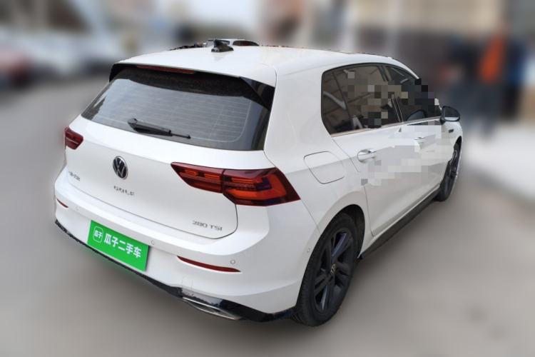 Used Volkswagen Golf 2021 280TSI DSG R-Line Rear Right 45 Deg