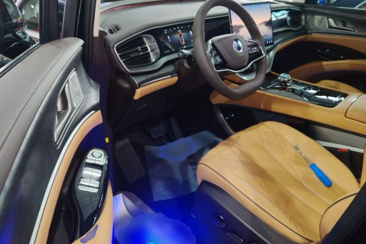 Used Denza D9 2024 DM-i 980 Four-Wheel Drive Prestige Model Driver Seat