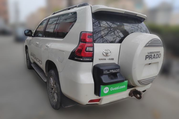 Used Toyota Prado 2018 3.5L Automatic TX-L with Rear-Mounted Spare Tire
