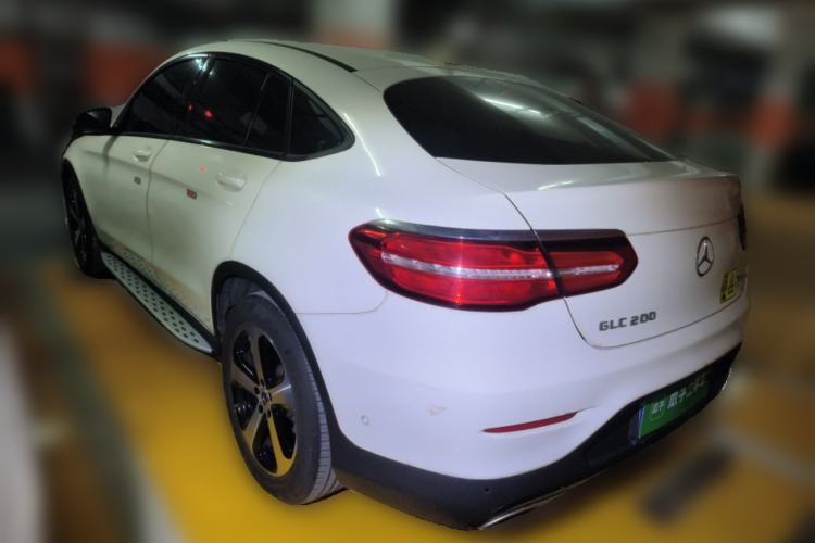 Used Mercedes-Benz GLC Coupe 2019 Facelift GLC 200 4MATIC Coupe SUV Rear Left 45 Deg