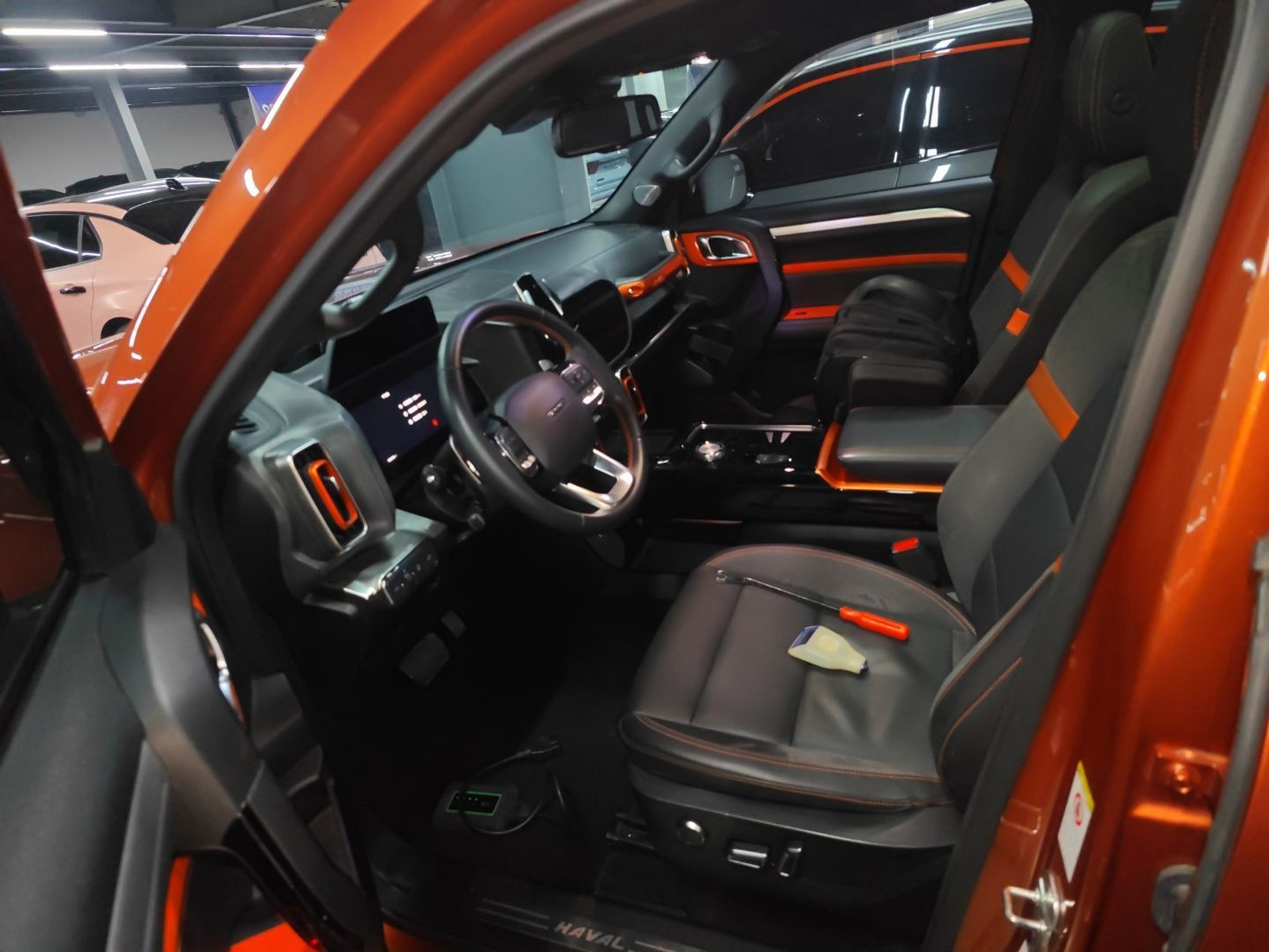 Avant de la voiture
