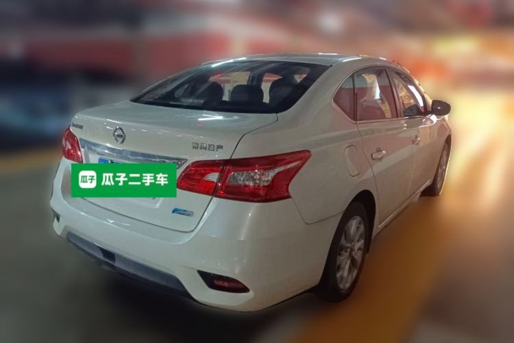 Used Nissan Sylphy 2019 1.6XV CVT Smart Connect Luxury Edition China VI Standard Rear Right 45 Deg