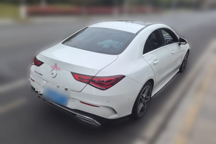 Used Mercedes-Benz CLA 2022-Year Updated CLA 200 Rear Right 45 Deg