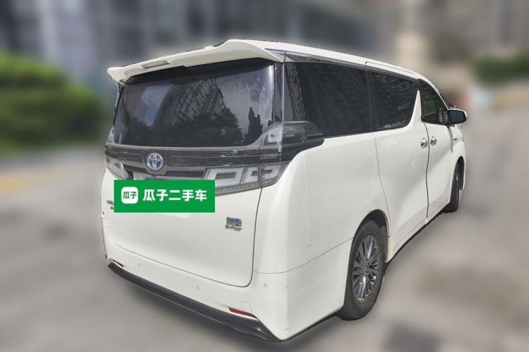 Used Toyota Vellfire 2020 Dual-Engine 2.5L HV Prestige Edition Rear Right 45 Deg