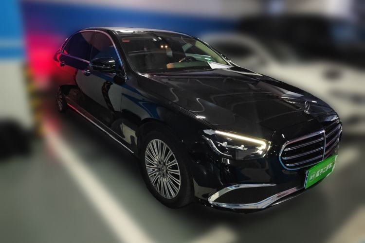Used Mercedes-Benz E-Class 2021 E 300 L Stylish Model Front Right 45 Deg