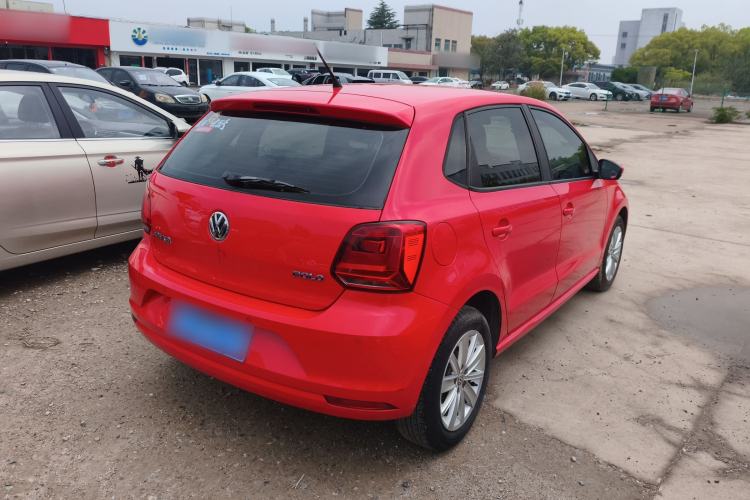 Used Volkswagen Polo 2014 1.4L Automatic Comfort Edition Rear Right 45 Deg