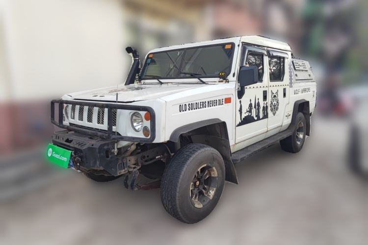Used BAW Warrior Pickup 2018 2.8T diesel integrated double-row wheelbase of 3695 Guazi used car, China used car export, Used car for sale, Used cars, Cheapest cars for sale
