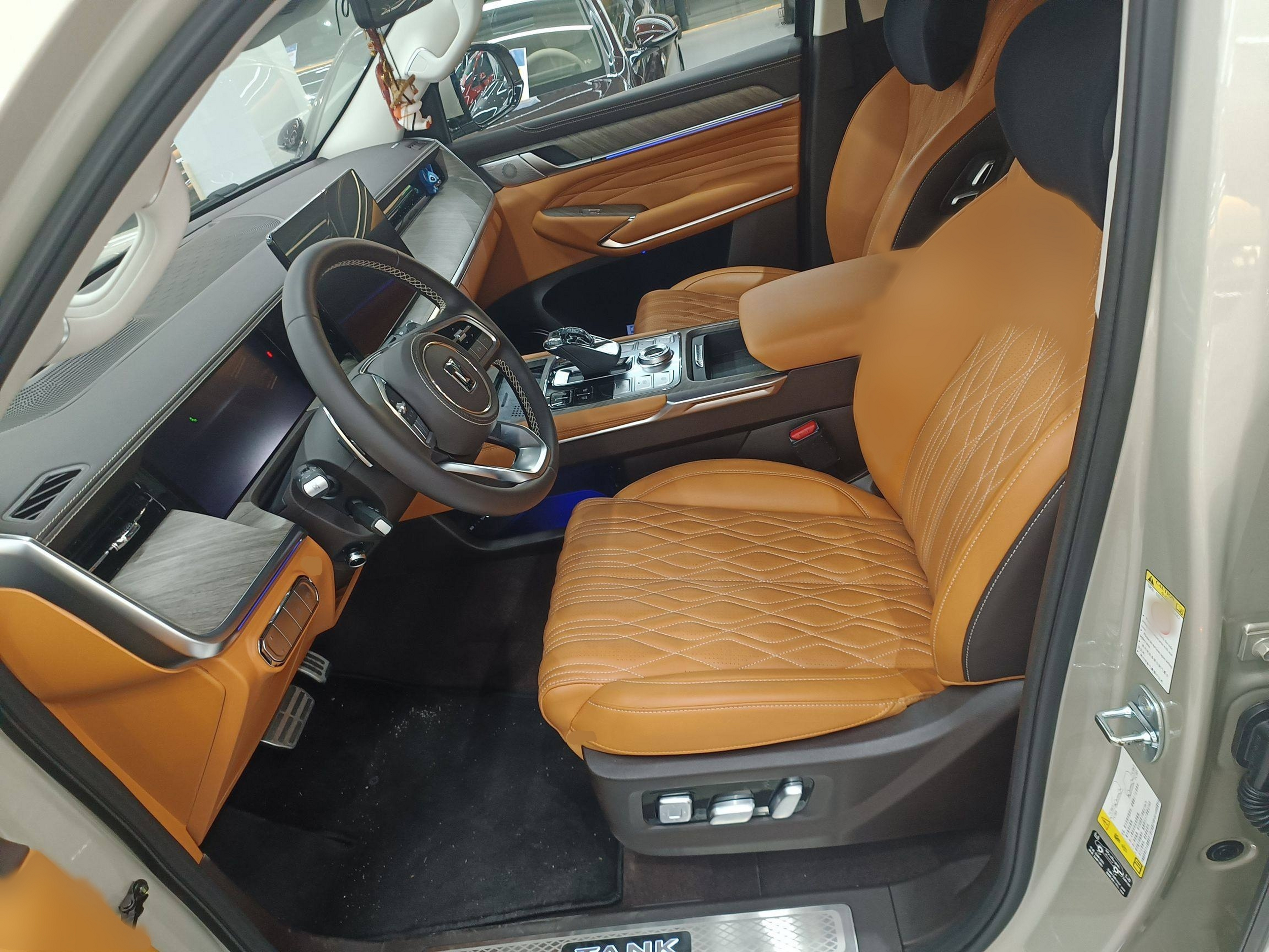 Avant de la voiture