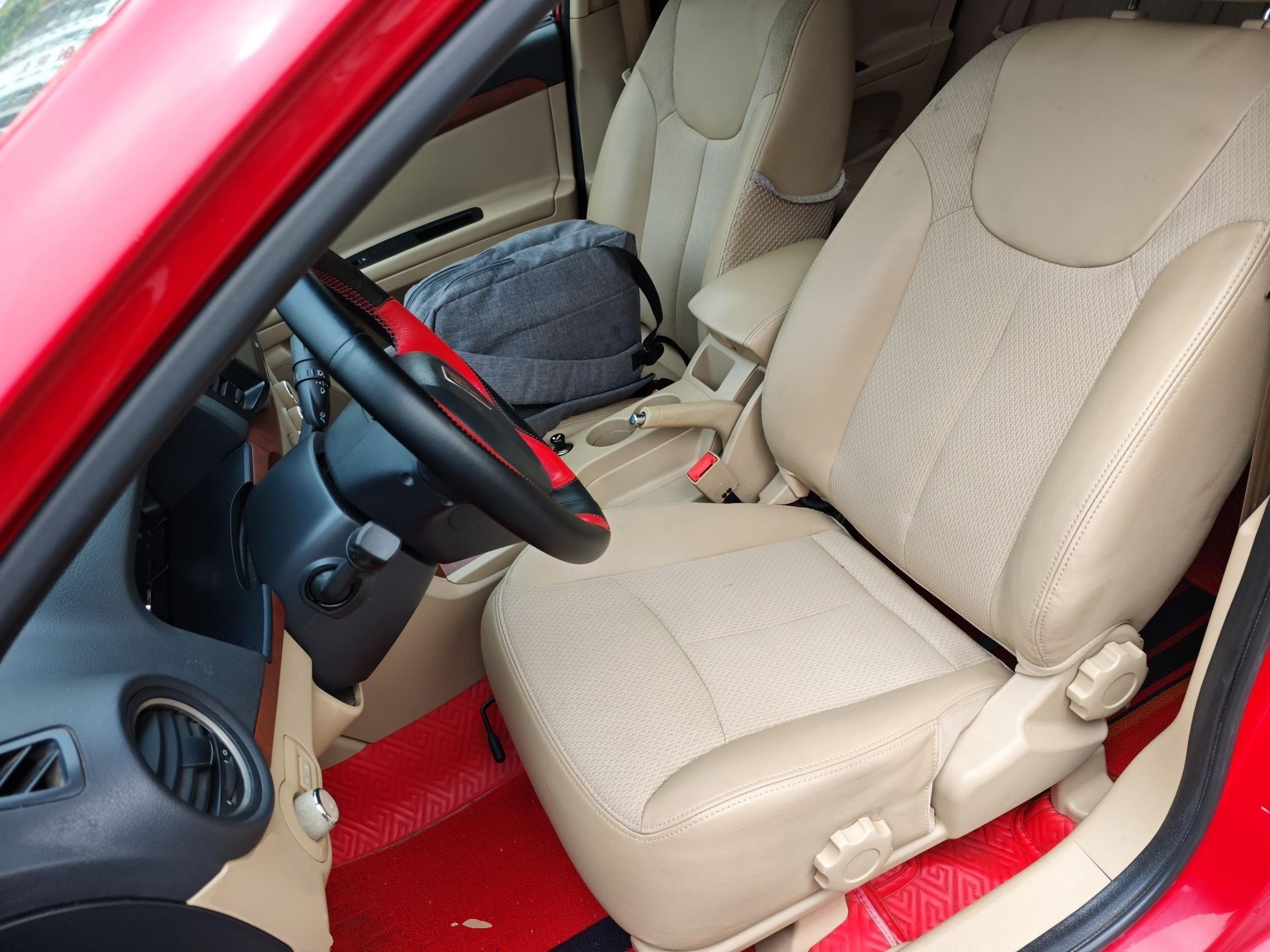 Avant de la voiture