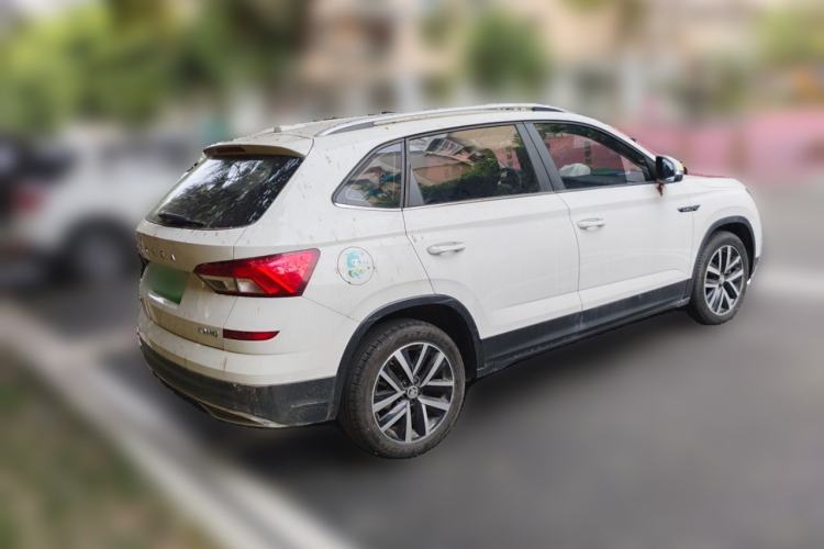 Used Skoda Kamiq 2018 1.5L Automatic Comfort Edition China VI Standard Rear Right 45 Deg