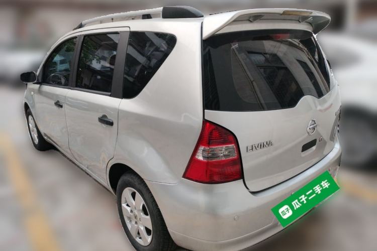 Used Nissan Livina 2007 1.6L Automatic All-Around Model Rear Left 45 Deg