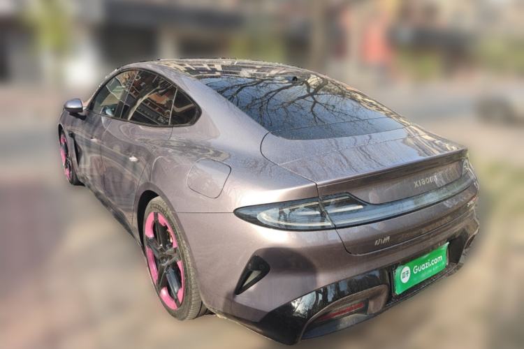 Used Xiaomi Auto SU7 2024 Four-Wheel Drive Ultra-Long Range Advanced Intelligent Driving Max Edition Rear Left 45 Deg