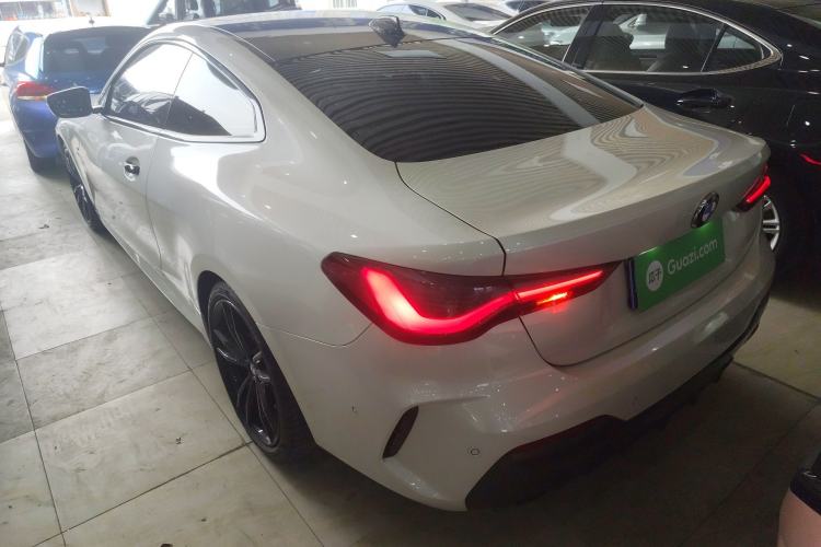 Used BMW 4 Series 2021 425i M Sport Night Edition Rear Left 45 Deg