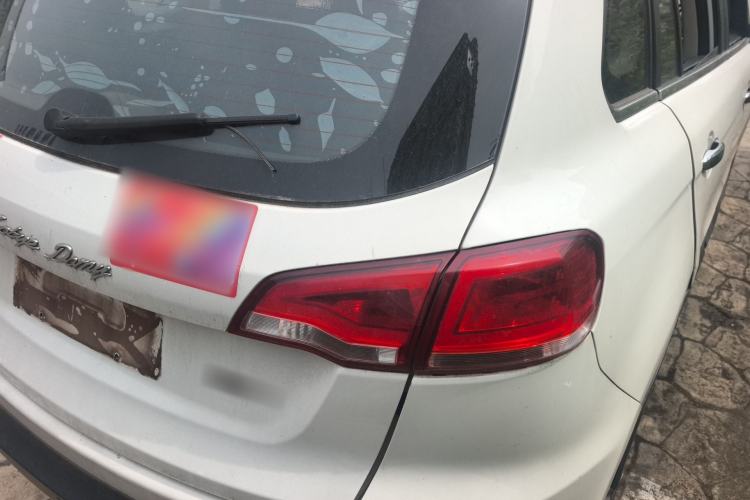 Used Zotye Domy X5 2017 Upgraded Model 1.5T CVT ZhiXian Edition Rear Right 45 Deg