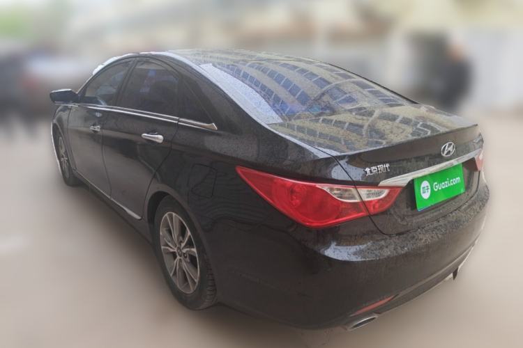 Used Hyundai Sonata 2014 2.0L Automatic Luxury Edition Rear Left 45 Deg